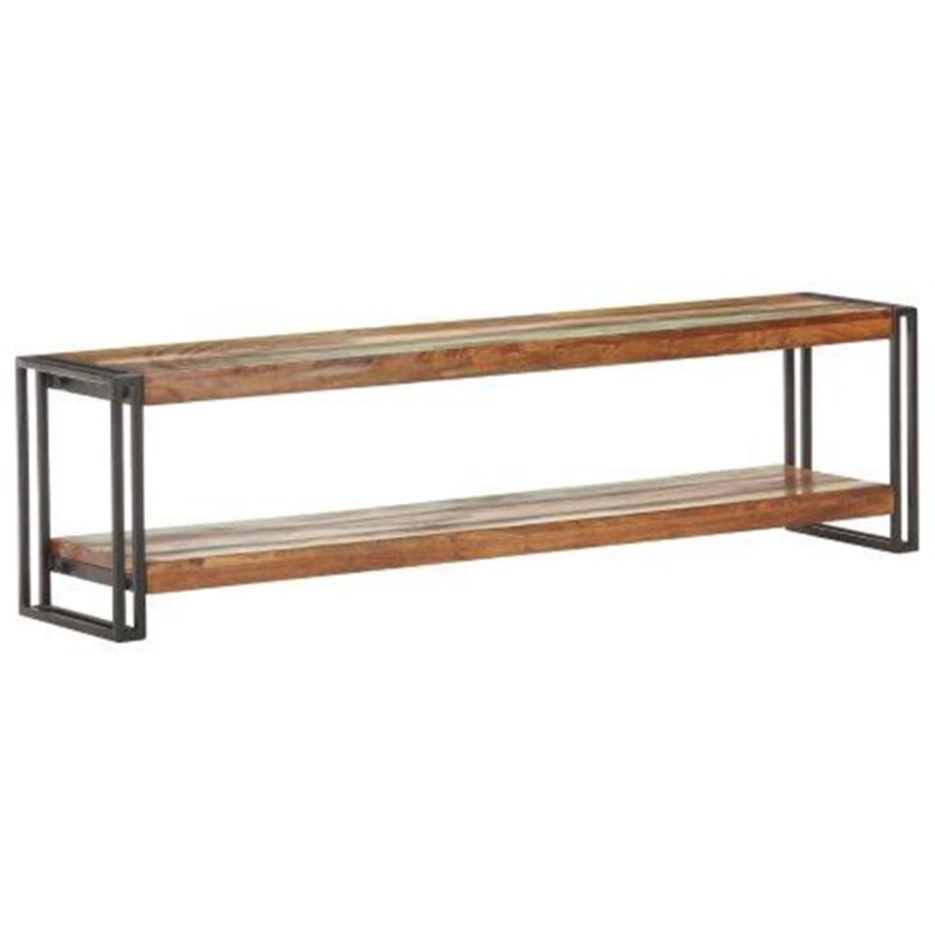 Meuble TV 150x30x40 cm Bois de récupération massif