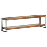 Meuble TV 150x30x40 cm Bois de récupération massif