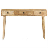 Table console 115x35x76 cm Bois de manguier massif