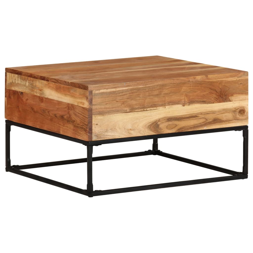 Table basse 68x68x41 cm Bois d'acacia solide