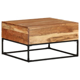 Table basse 68x68x41 cm Bois d'acacia solide