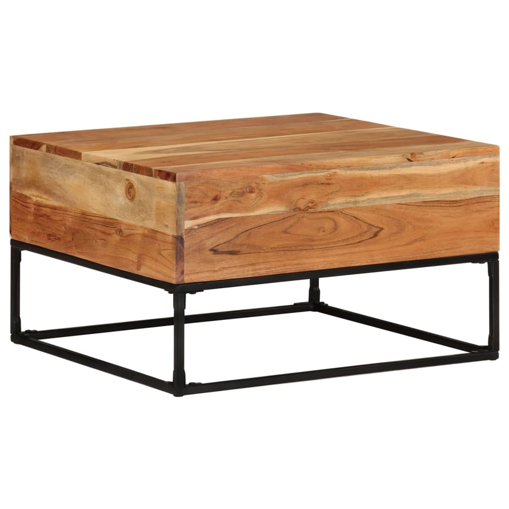 Table basse 68x68x41 cm Bois d'acacia solide