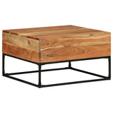 Table basse 68x68x41 cm Bois d'acacia solide