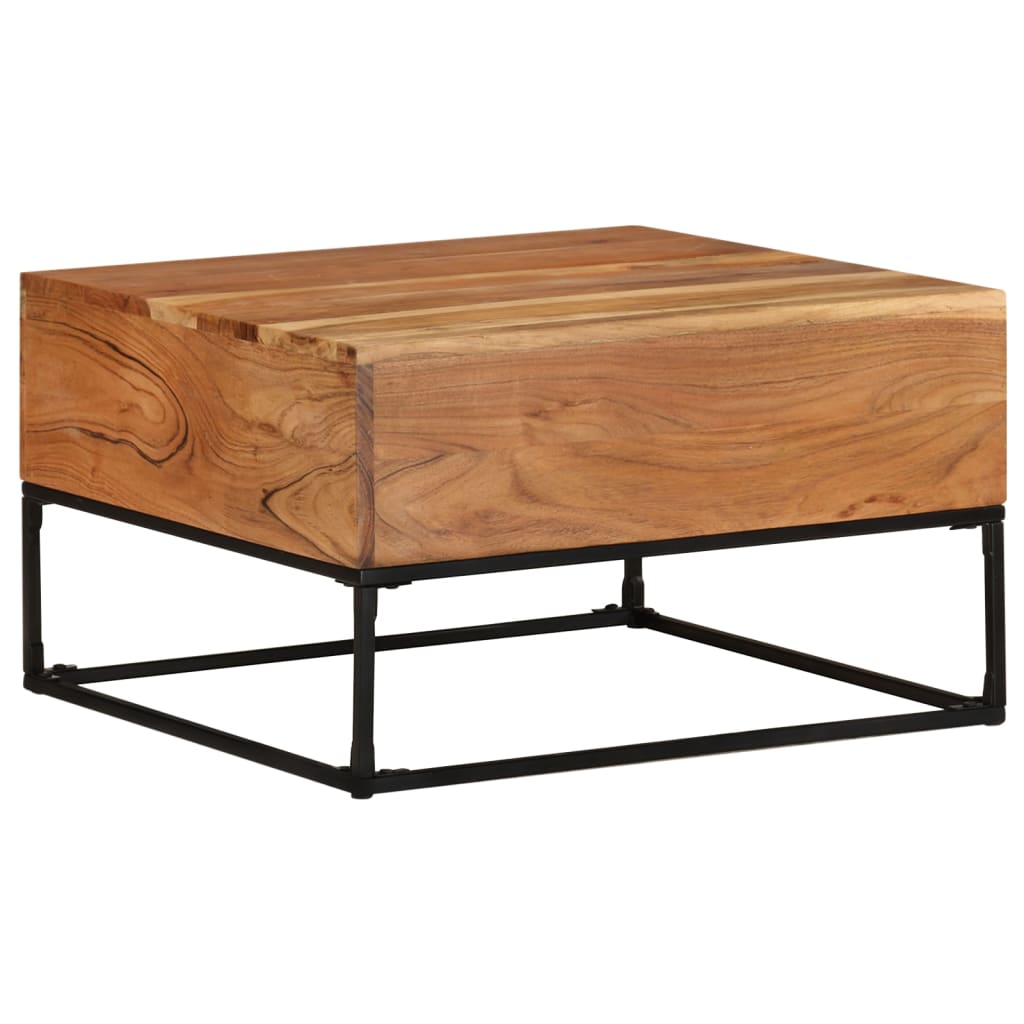 Table basse 68x68x41 cm Bois d'acacia solide