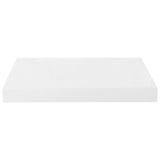 Étagère murale flottante 4 pcs Blanc brillant 40x23x3,8 cm MDF