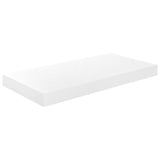 Étagère murale flottante Blanc brillant 50x23x3,8 cm MDF