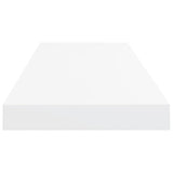 Étagères murales flottantes 4 pcs blanc 80x23,5x3,8 cm MDF