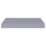 Étagères murales flottantes 2 pcs Gris 40x23x3,8 cm MDF