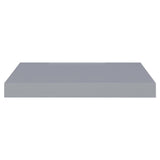 Étagères murales flottantes 4 pcs Gris 40x23x3,8 cm MDF