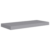 Étagères murales flottantes 4 pcs Gris 60x23,5x3,8 cm MDF