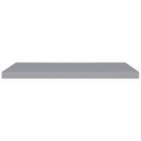 Étagères murales flottantes 4 pcs gris 90x23,5x3,8 cm MDF