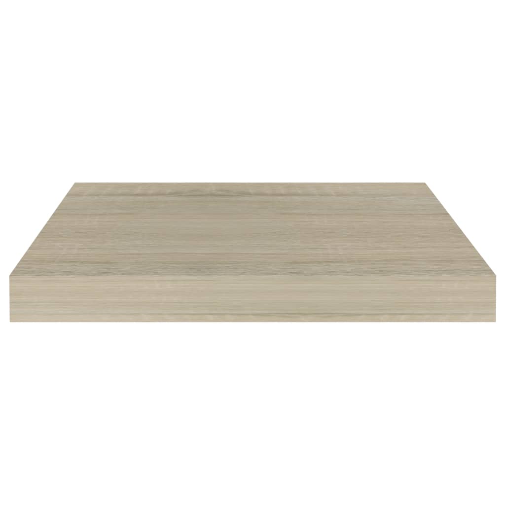 Étagère murale flottante chêne 40x23x3,8 cm MDF