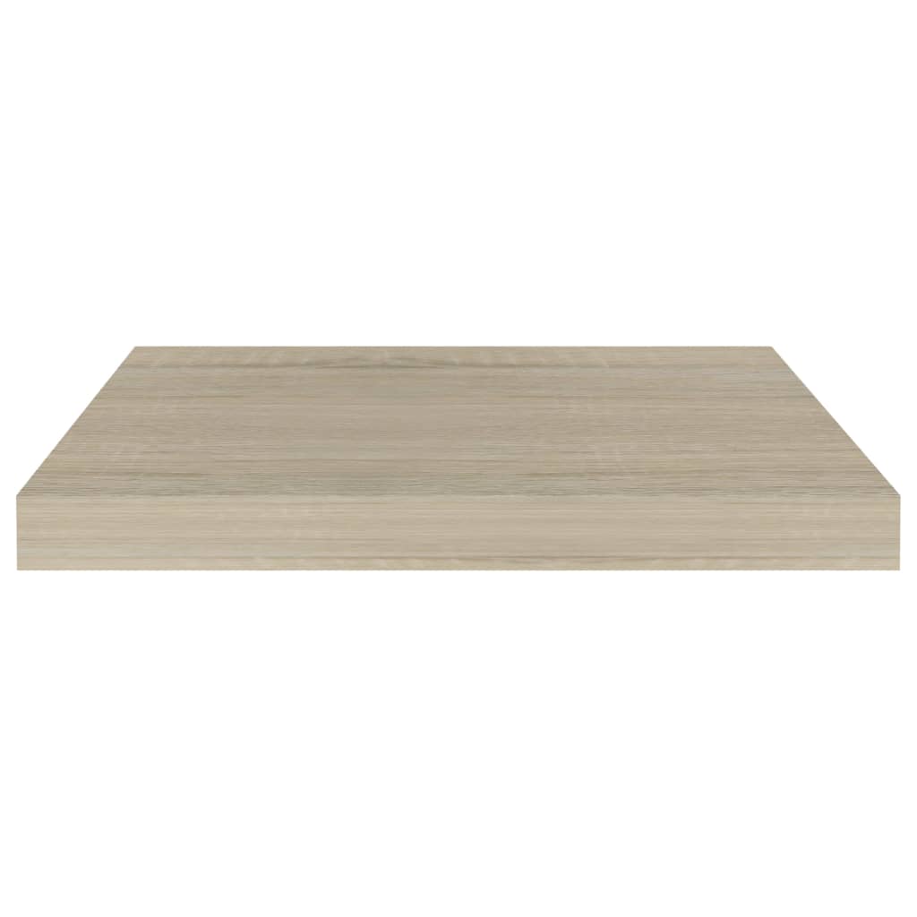 Étagère murale flottante chêne 50x23x3,8 cm MDF