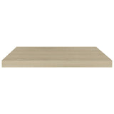 Étagère flottante murale chêne 60x23,5x3,8 cm MDF