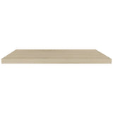 Étagère murale flottante chêne 90x23,5x3,8 cm MDF