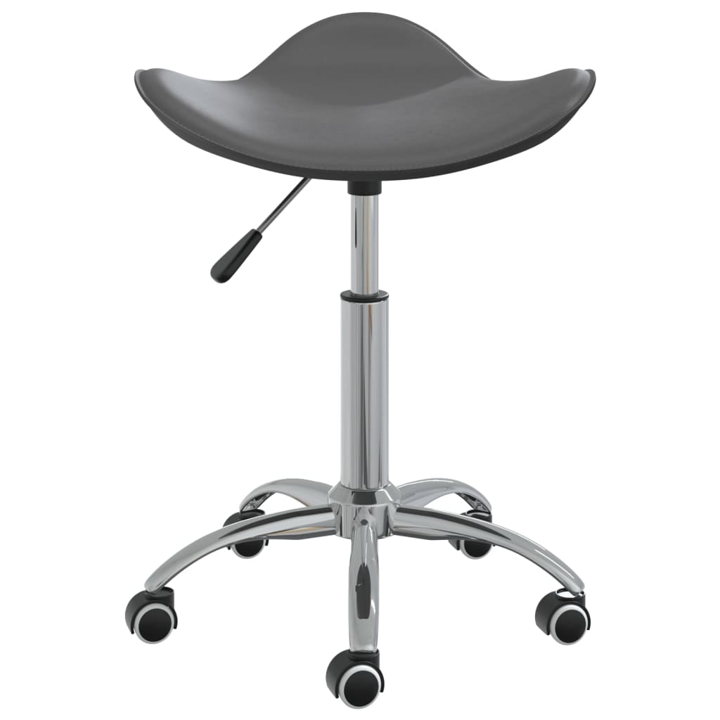 Tabouret de salon et spa Gris Similicuir