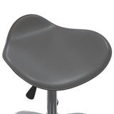 Tabouret de salon et spa Gris Similicuir