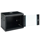 Wandmontierte Netzwerkbox 9HE 19" IP20 600x450x510 mm