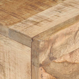 Table d'appoint 40x30x50 cm Bois massif de manguier brut