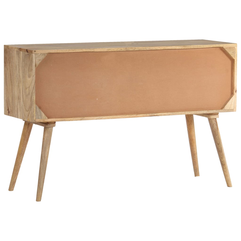 Buffet 118x35x75 cm Bois de manguier massif