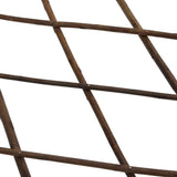 Willow trellis fences 5 pcs 180x30 cm