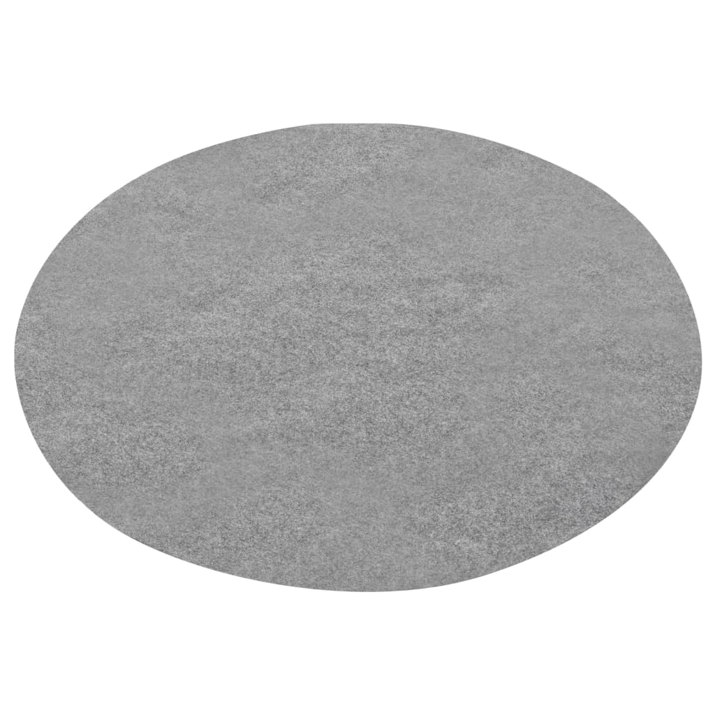 Gazon artificiel avec picots Dia.95 cm Gris Rond