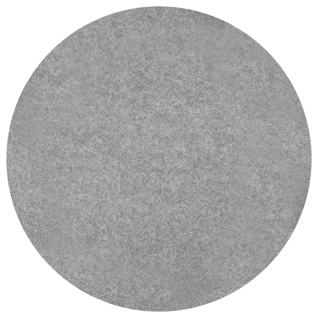 Gazon artificiel avec picots Dia.170 cm Gris Rond