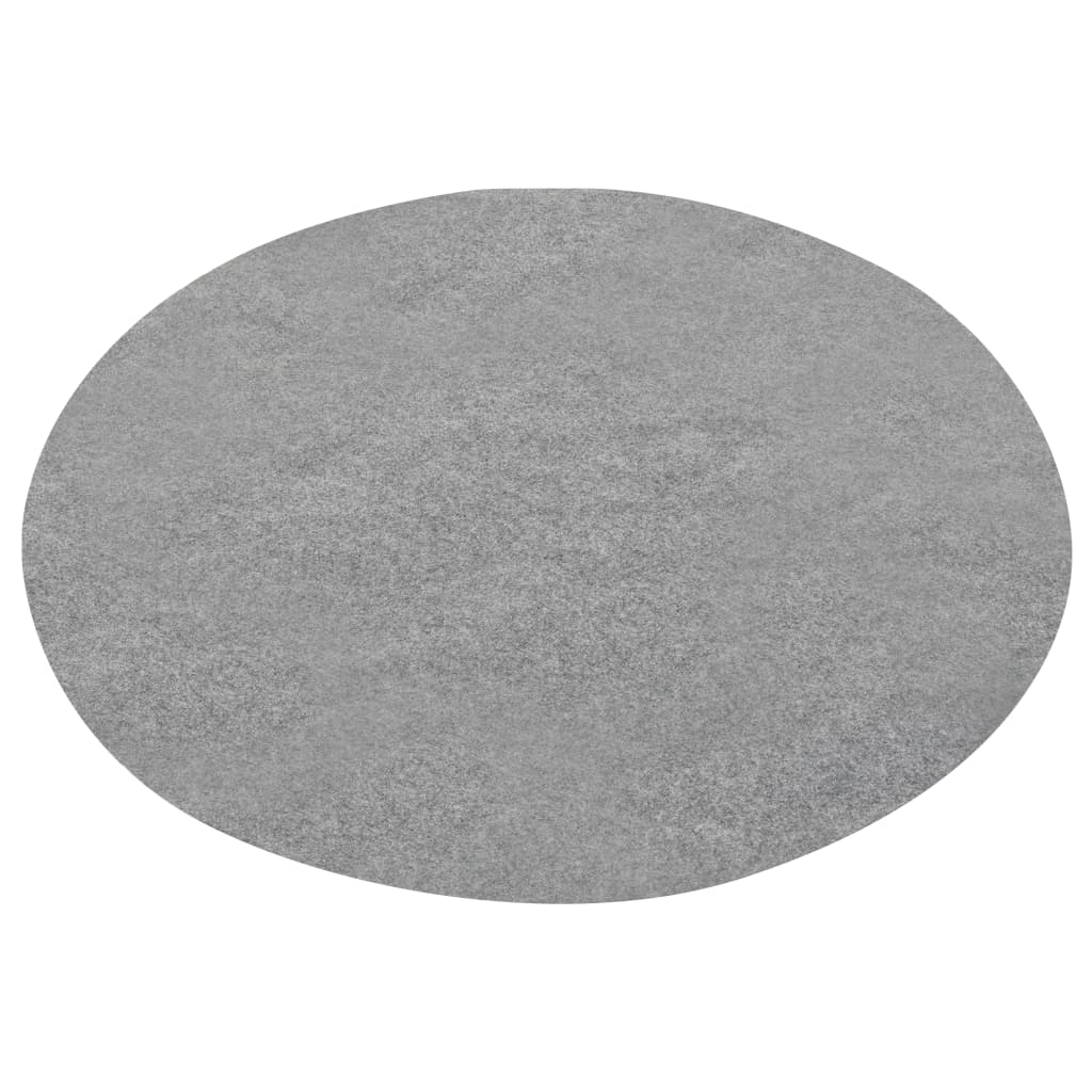 Gazon artificiel avec picots Dia.170 cm Gris Rond