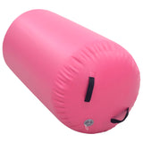 Inflatable Gymnastics Roller with Pump 120x90 cm PVC Pink