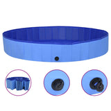 Foldable dog pool Blue 200x30 cm PVC