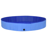 Foldable dog pool Blue 300x40 cm PVC