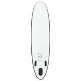 Black and White Inflatable SUP Board Set