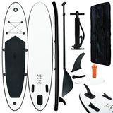 Ensemble de planches SUP gonflables Noir et blanc