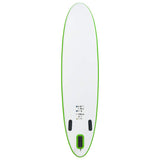 Green and White Inflatable SUP Board Set