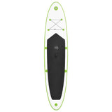 Inflatable SUP board set with sail Green and white