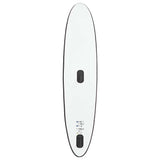 Inflatable SUP Board Set with Sail Black and White