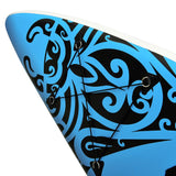 Inflatable SUP board set 305x76x15 cm Blue