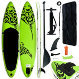 Inflatable SUP board set 320x76x15 cm Green