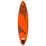 Inflatable SUP board set 305x76x15 cm orange