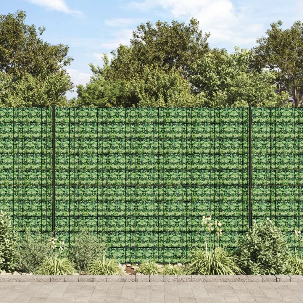 PVC Garden Privacy Screen 70x0.19m Green