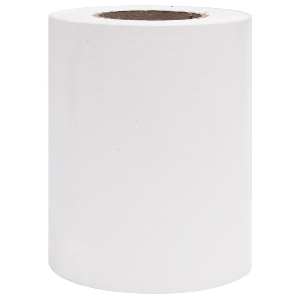 Écran d'intimité de jardin PVC 35x0,19 m Blanc