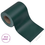 Écran d'intimité de jardin PVC 35x0,19 m Vert mat