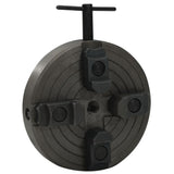 4-jaw wood chuck M18 connection black steel 150x63 mm