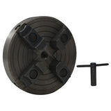 4-jaw wood chuck M18 connection black steel 150x63 mm