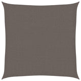 Voile d'ombrage 160 g/m² Anthracite 3x3 m PEHD