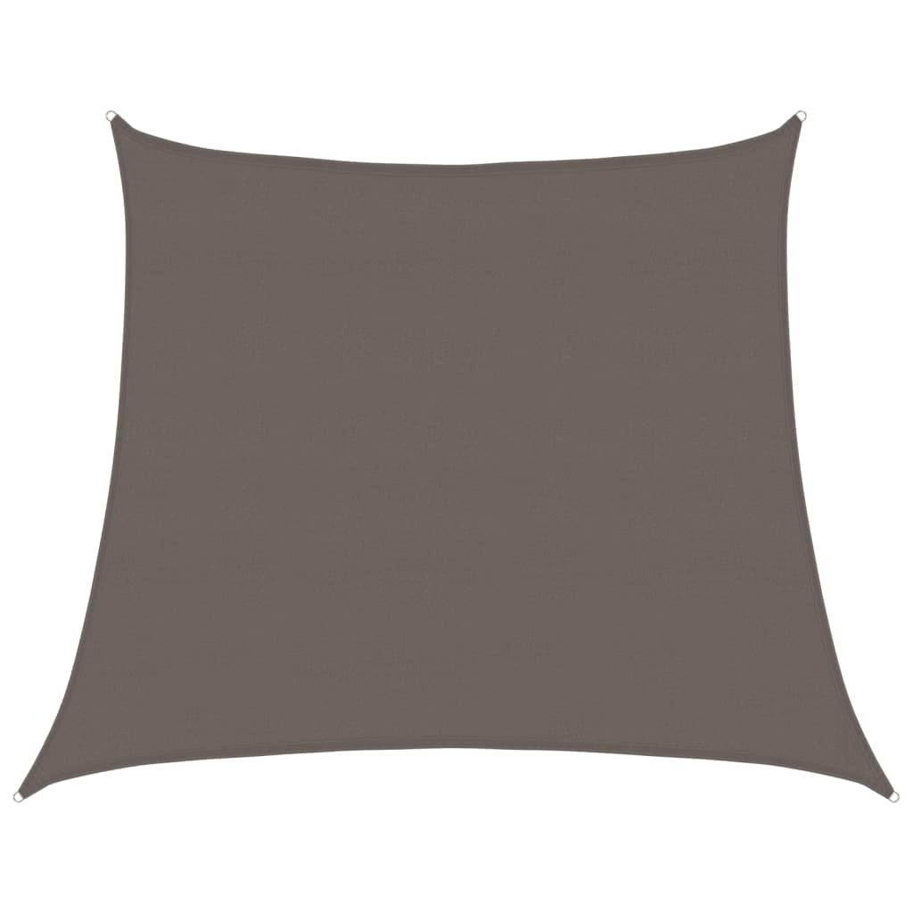 Voile d'ombrage 160 g/m² Anthracite 4/5x4 m PEHD