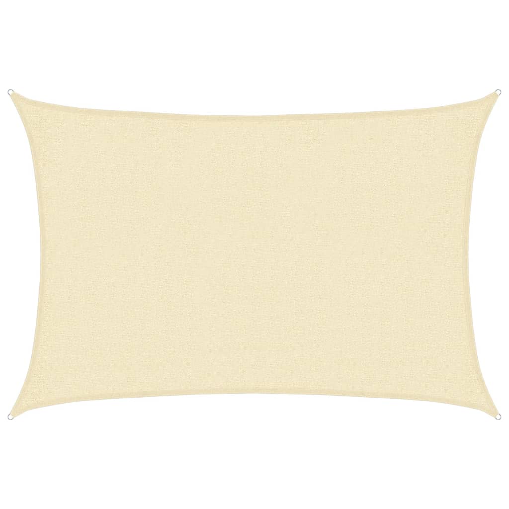 Voile d'ombrage 160 g/m² Crème 2x2,5 m PEHD