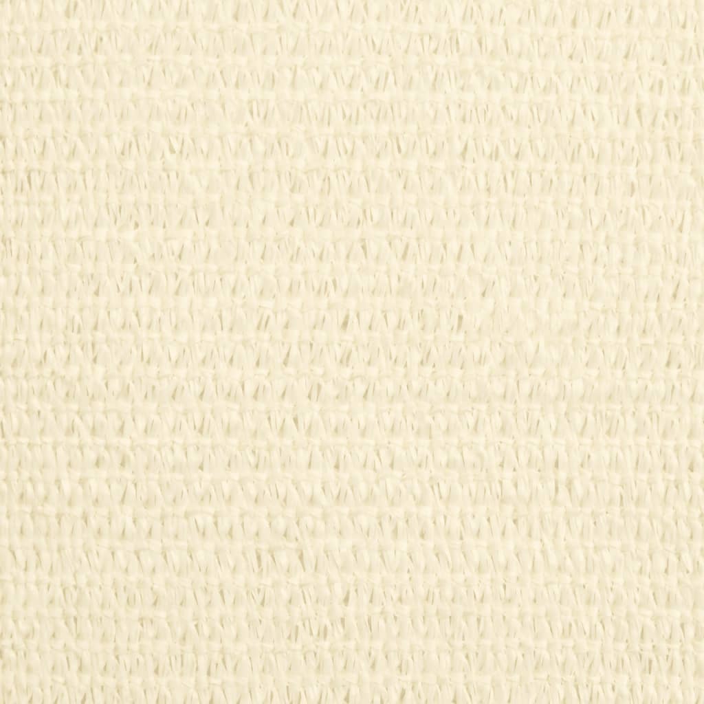 Voile d'ombrage 160 g/m² Crème 2x2,5 m PEHD