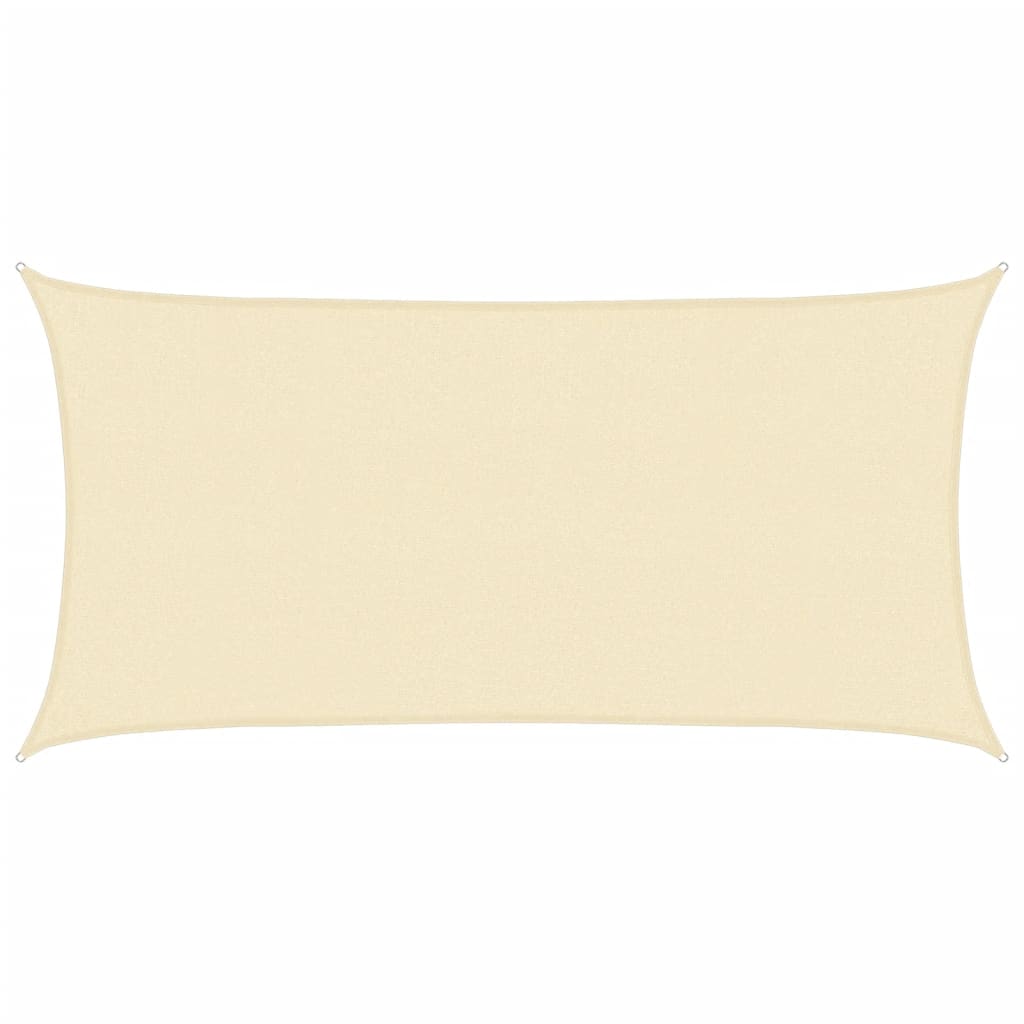 Voile d'ombrage 160 g/m² Crème 2x3,5 m PEHD