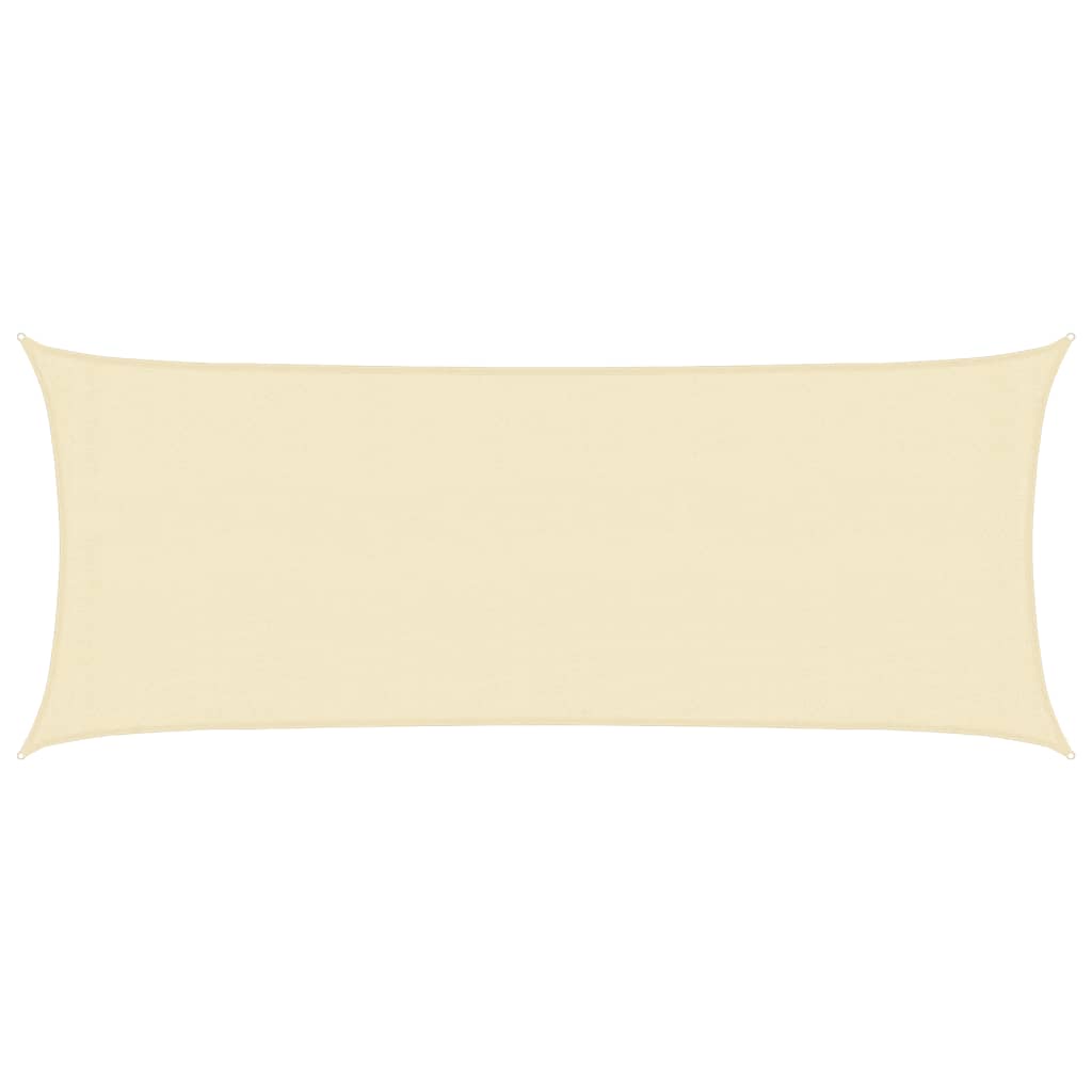 Voile d'ombrage 160 g/m² Crème 2x4,5 m PEHD